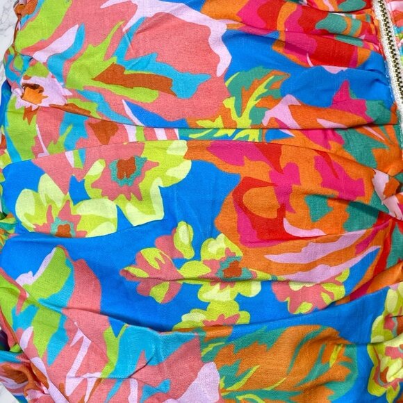 SEVEN WONDERS Eden Mini Dress Blue Floral - Picture 9 of 12